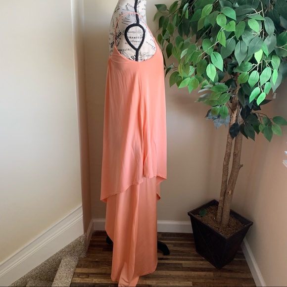 Marciano Asymmetrical Maxi Dress High Low Sz XS - Picture 6 of 12